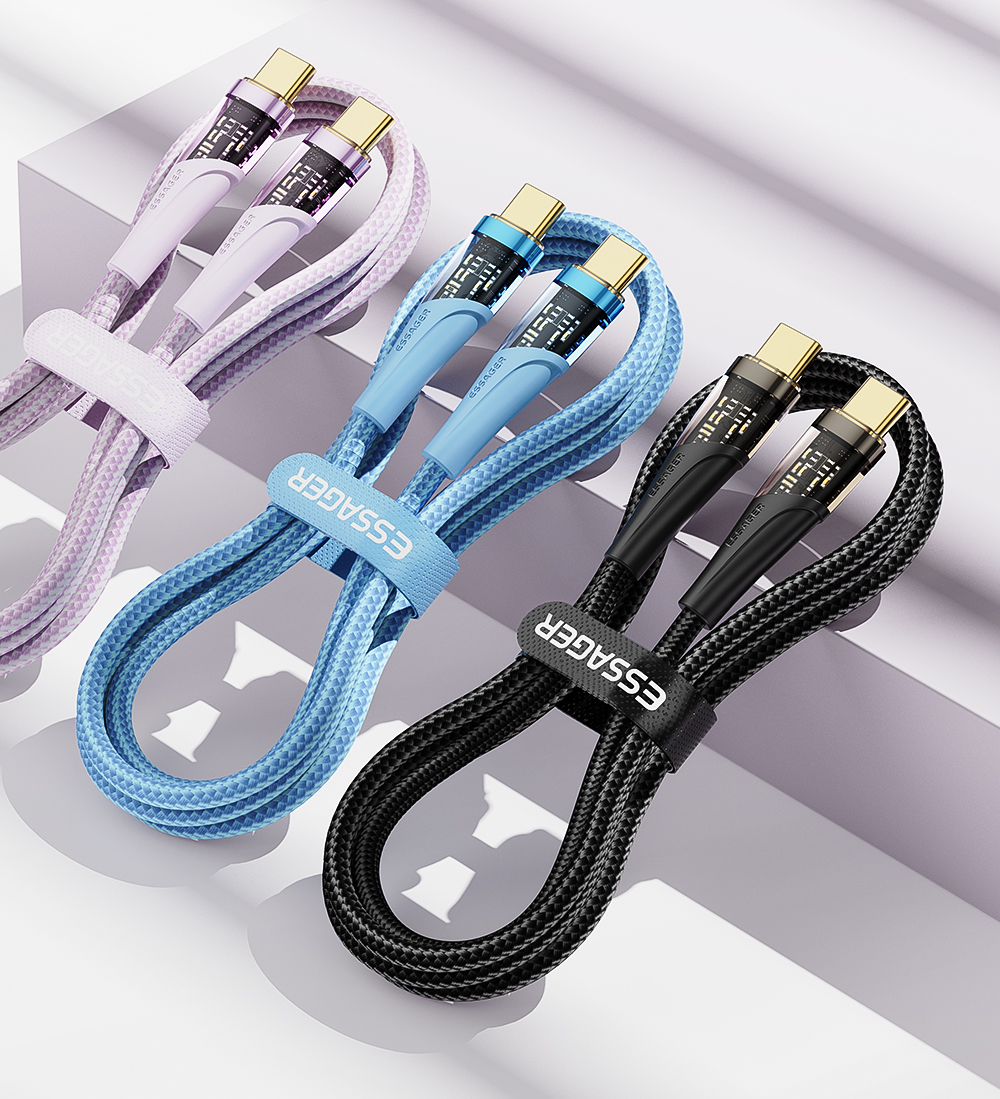 USB2.0 Type C To Type C USB Data Cable Quick Charging 100W 5A 480Mbps Transfer