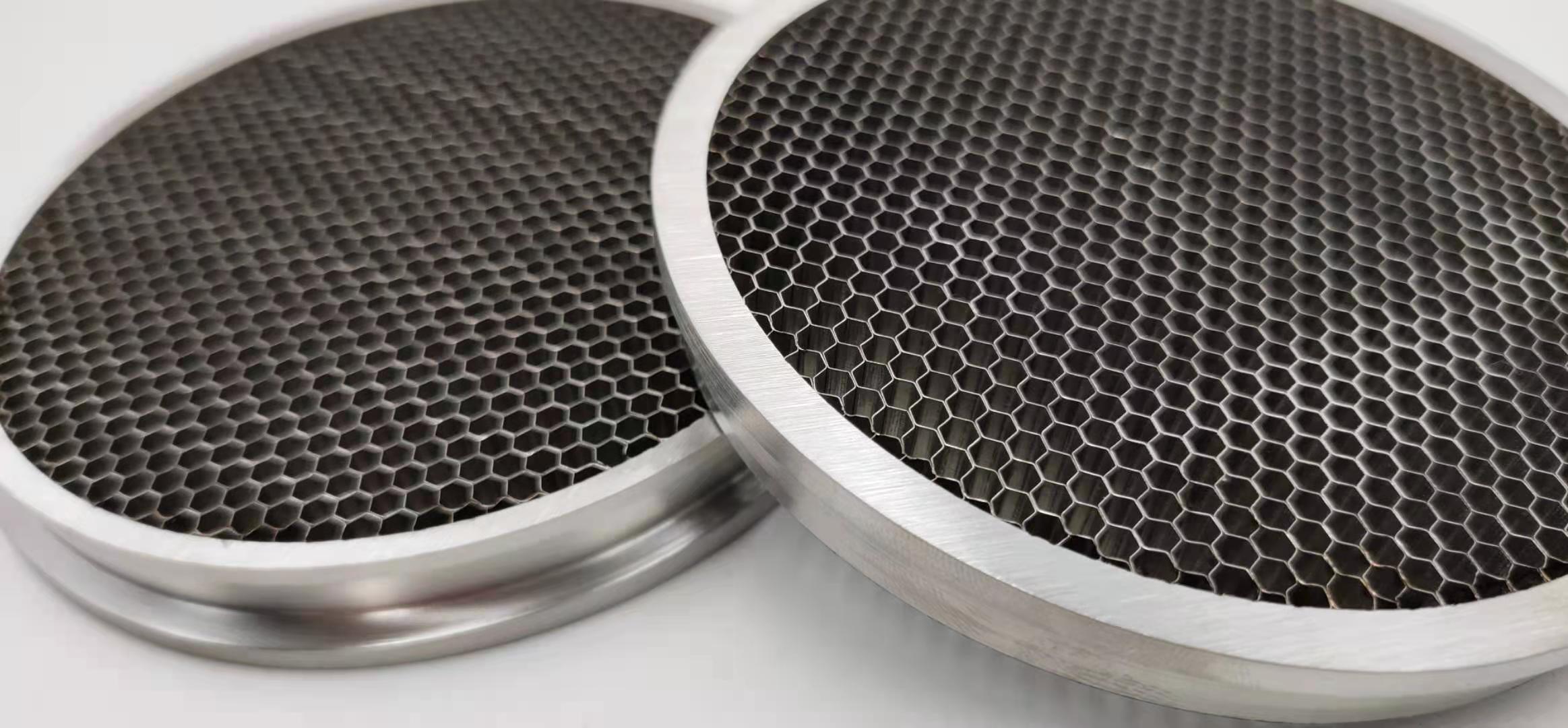 Different Cell Size Stainless Steel Fireproof Honeycomb Core For Waterflow Management In Water Dispensers