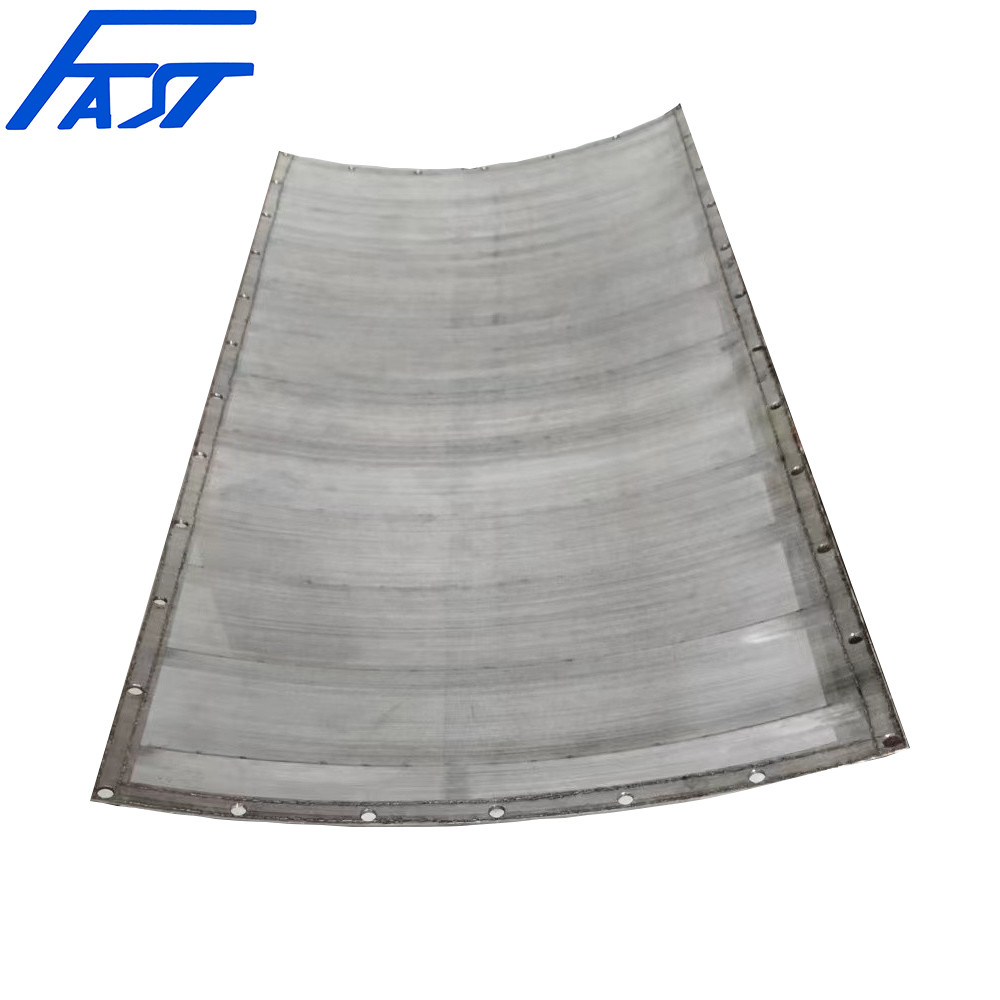 Stainless Steel 304 316 Slot Profile Wire Screen Flat Sheet Panels Sieve Screen Plate