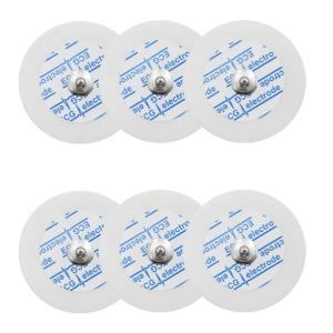 China White Round Disposable ECG Electrodes Medical Adult 50mm Diameter wholesale