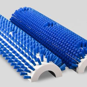China Industrial Tufted Roller Brushes With Split Core wholesale