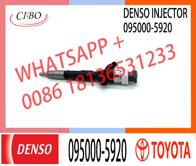 Common Rail Injector 23670-30110 095000-6180 095000-5920 for Diesel Engine 1KD-FTV