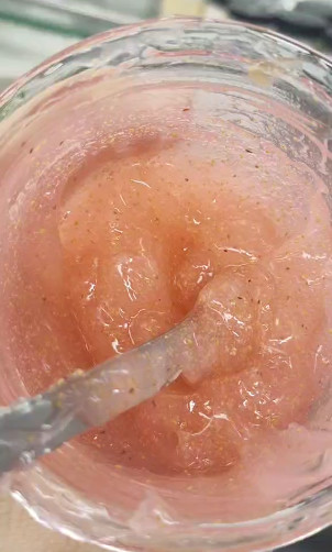 100ml Strawberry Smoothing Exfoliating Gel Facial Skin Care Product Body Scrub
