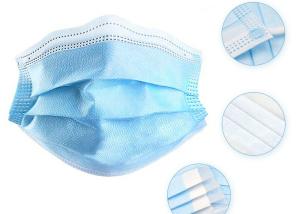 China 3 Layer 3 Ply Anti Pollution Disposable Medical Face Masks wholesale
