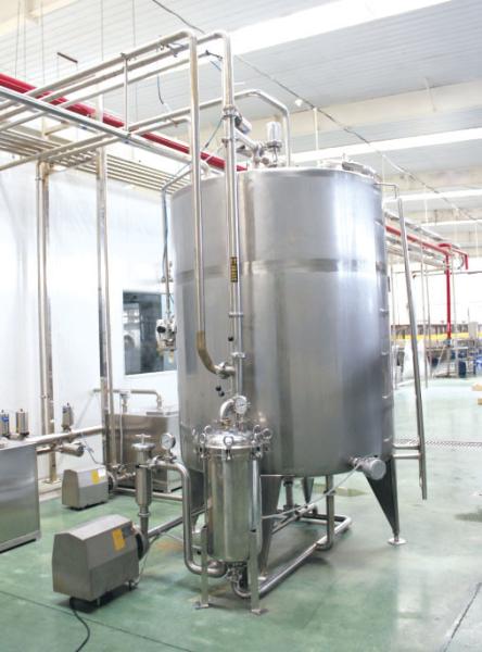 Juice Conditioning Line Hot Filling Fruit Juice Beverage Pre Processing