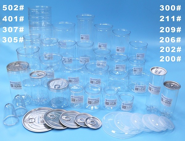 Portable Stackable Clear Round Plastic Tubs FDA SGS Certificated
