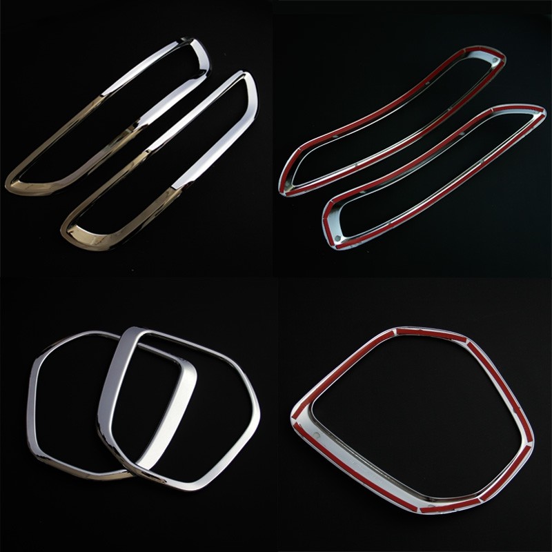 Front Fog Lamp Moulding And Rear Bumper Light Bezel for KIA Sportage 2016 KX5