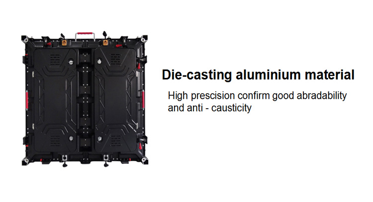 Low Power Consumption Outdoor Rental LED Display P6 Dot Matrix Digital Screen