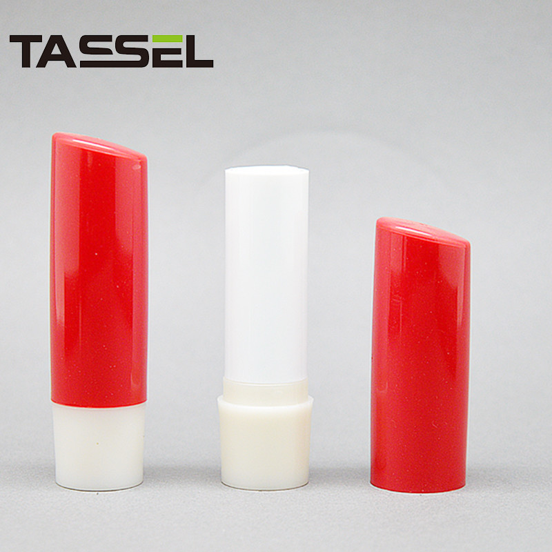 4.8g Plastic Lip Balm Tubes Screw Nut Structure Optional Color For Lipdtick