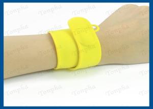 China Twister Wristband Flash Drive Full Capacity With Custom Printed Logo wholesale