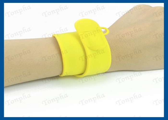 Twister Wristband Flash Drive Full Capacity With Custom Printed Logo
