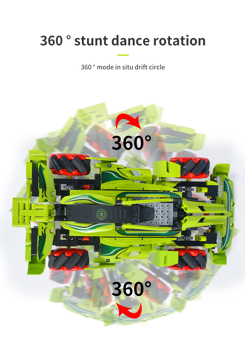 Children Electric Toy Building Blocks Real Toy Car Remote Control for Unisex Toddlers