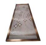Customized Screen Double Sided Partition Screen Room Divider Aluminum Stainless