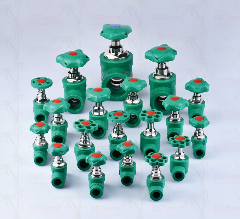 7mm Thickness Washer PPR Gate Valve Heavy Flow Easy Installation Durable Anti - Rust