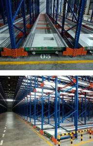 China food and beverage Storage steel radio shuttle Racking System manufacturer wholesale