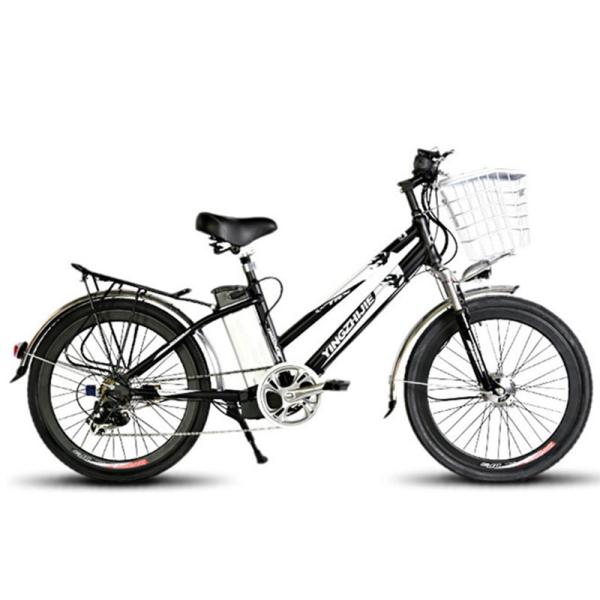 24" Brushless Motor Electric Bicycle with 48V 250W Power and 12AH Battery in