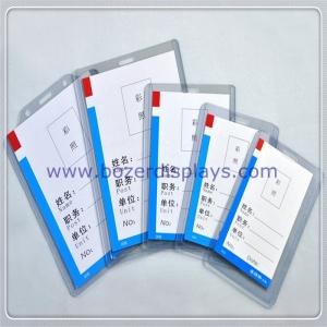 China Plastic ID Business Card Holder/Badge Holder wholesale
