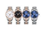 Female Stainless Steel Automatic Watch 5 ATM Water Resistant Super Luminous
