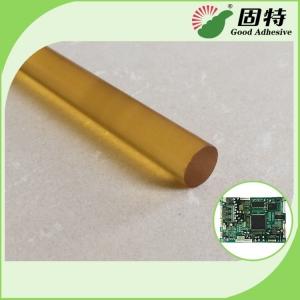 China Yellow Color High Strength Hot Melt Glue Sticks , High Temp Hot Glue Gun Glue on sale