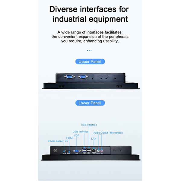 27 inch Outdoor Terminal Embedded High-brightness Screen1000nits TFT LCD Monitor Waterproof IP67 Explosion Proof for Marine Open Frame