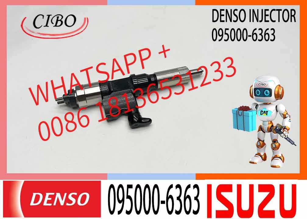 High quality 095000-6363 095000-6366 8-97609788-3 095000-6367 095000-6372 common rail injector