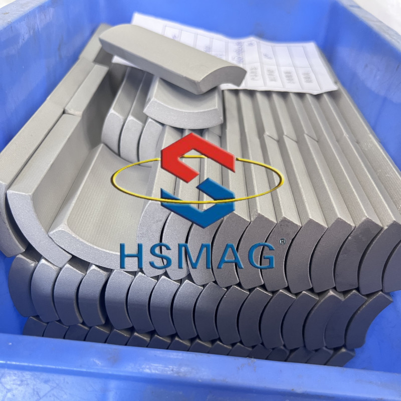 Plating Nickel Sm2co17 Magnets YXG-28 YXG-30 YXG-32 Arc Segment Magnets