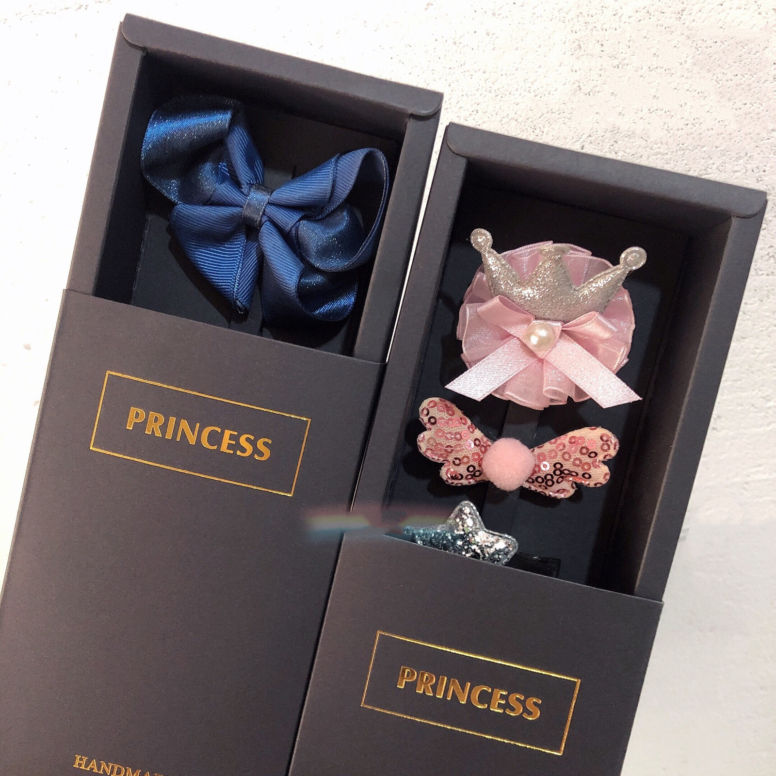 paper Hair Accessories Gift Box bridal packaging CMYK Color