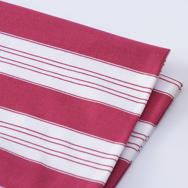 Combed Cotton Stripe Fabric
