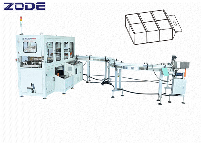 ISO 1 Row PE Pre Made Bag Facial Tissue Packing Machine For Hand Towel