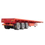 Flatbed Semi-trailer For 20ft/40ft Container Transportation