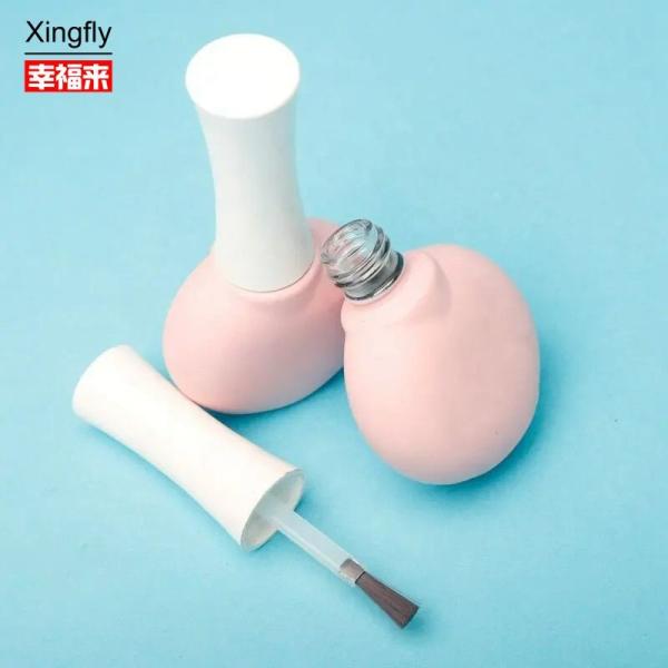 Unique Nail Gel Polish Glass Bottle OEM Custom Empty Gel Polish Bottles With