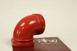 90° Grooved End Pipe Fittings DN60-426 3mm Wall Thickness