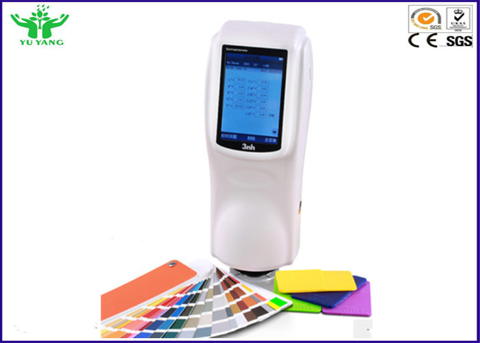 AC220V Textile Testing Equipment , 0.5 second 8mm Portable Digital Colorimeter