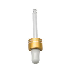 China White Silicone Nipple 18 410 Gold Aluminum Dropper wholesale