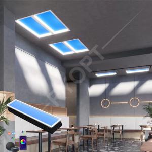China Durable 4000LM Cloud Ceiling Light Panel , Multifunctional Fake Sun Lamp wholesale