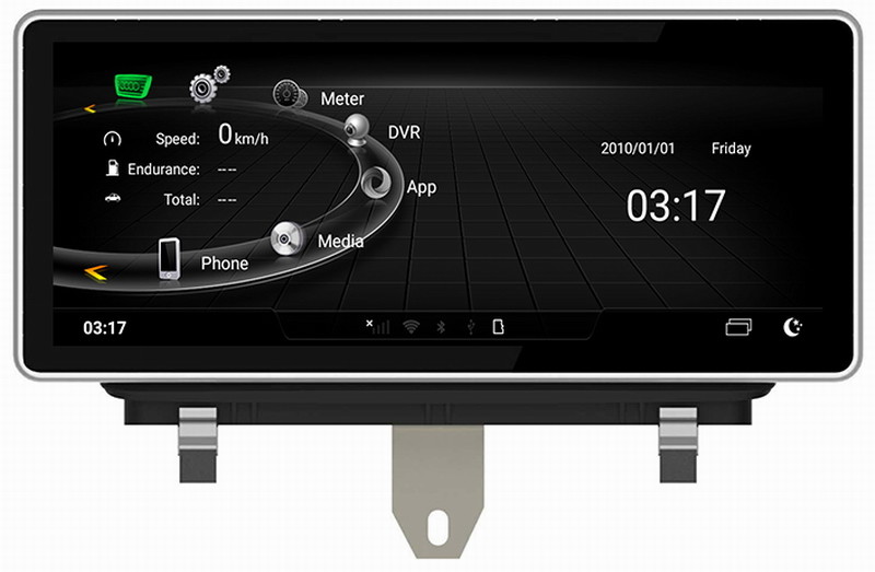 Ouchuangbo bluetooth car kit for Audi Q3 2011-2018 support BT MP3 mirror link android 8.0 OS 4+32