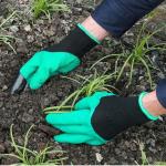 Waterproof Breathable Digging Planting Garden Genie Gloves With Claws