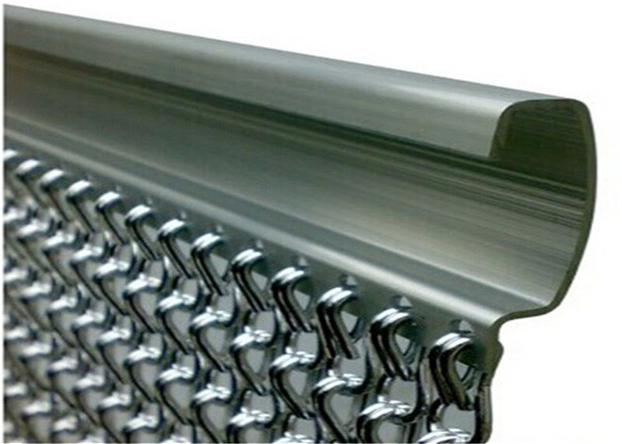 2.0mm Chain Link Curtain Aluminum Doorway Fly And Insect Curtain Screen