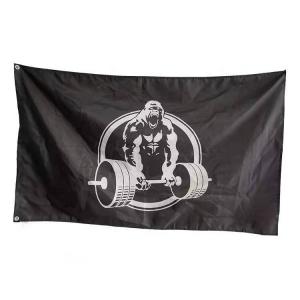 China Square 3x5 Ft Flag , Silk screen printing Large Country Flags wholesale