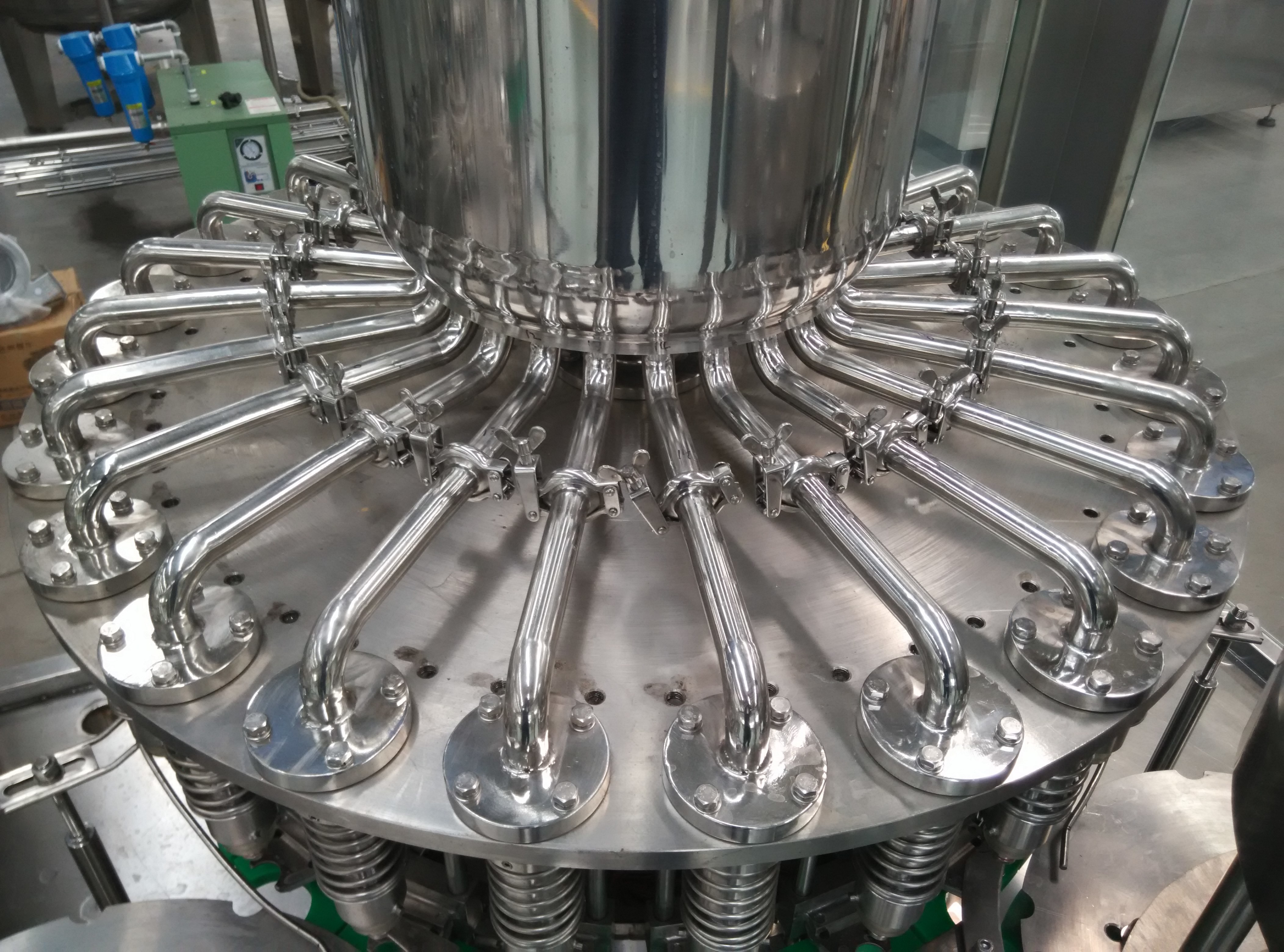 Air Knife System Brewery Production Line Linear Structure Air Dryer Machine
