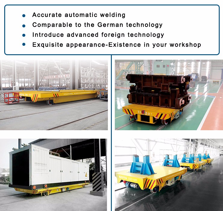 Industry Engineering Heavy Load Battery Powered Car for Mould Die Transfer