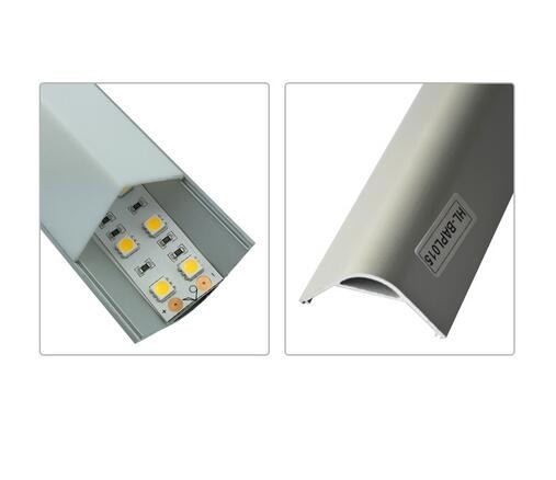 1/2/3 meter LED aluminum extrusion profile U type Corner aluminum led profile made from shenzhen Led extrusion profiles