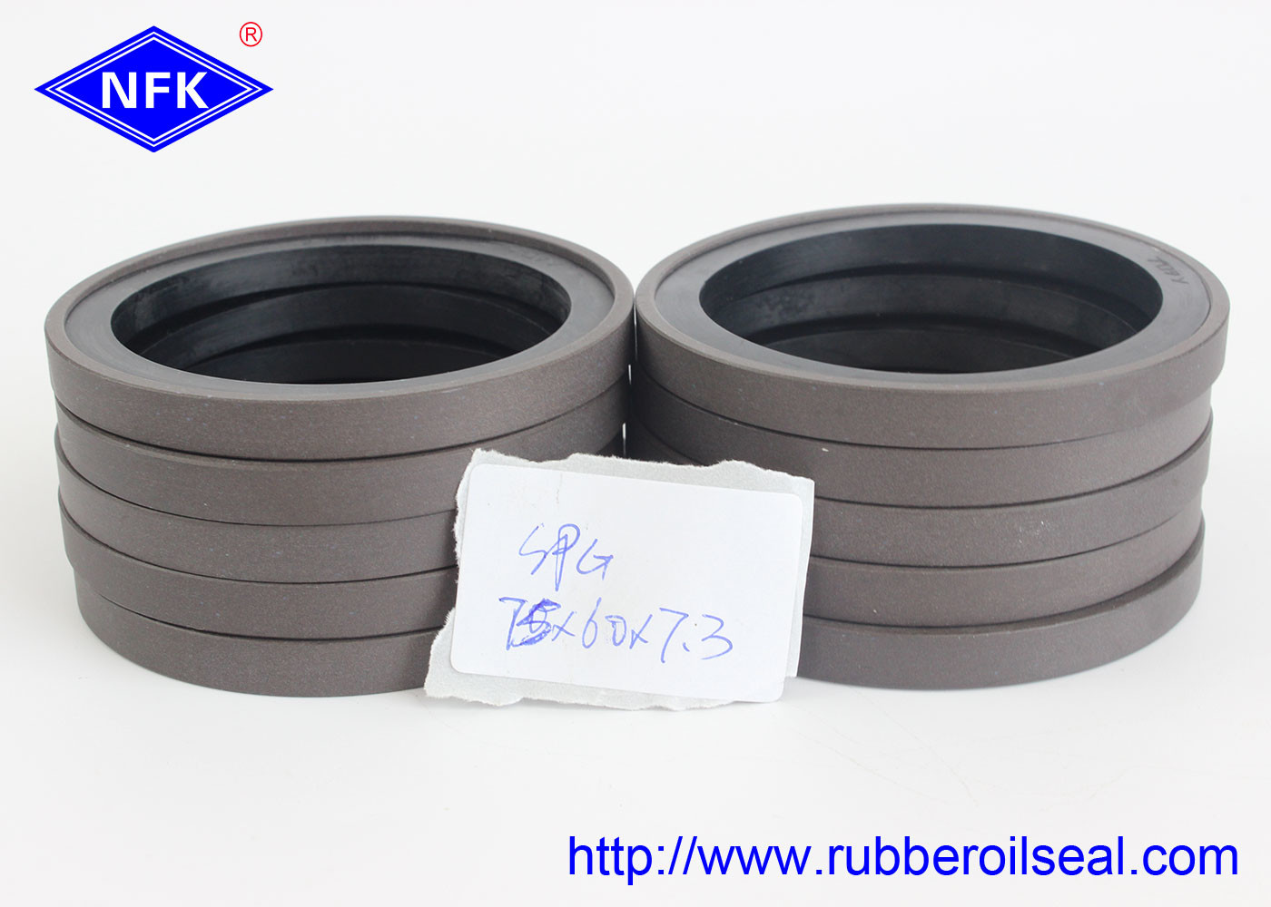 Excavator SPG-75-60-7.5 NBR Hydraulic Piston Seals