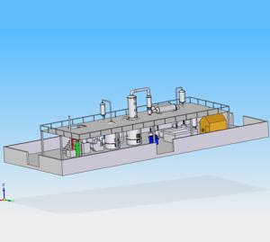 China High Oil Output Black Oil Waste Engine Oil Refining Plant for making diesel wholesale