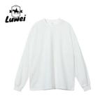 Organic Heavyweight Cotton Hoodie Reflective Camo Crewneck Sweatshirt 310g