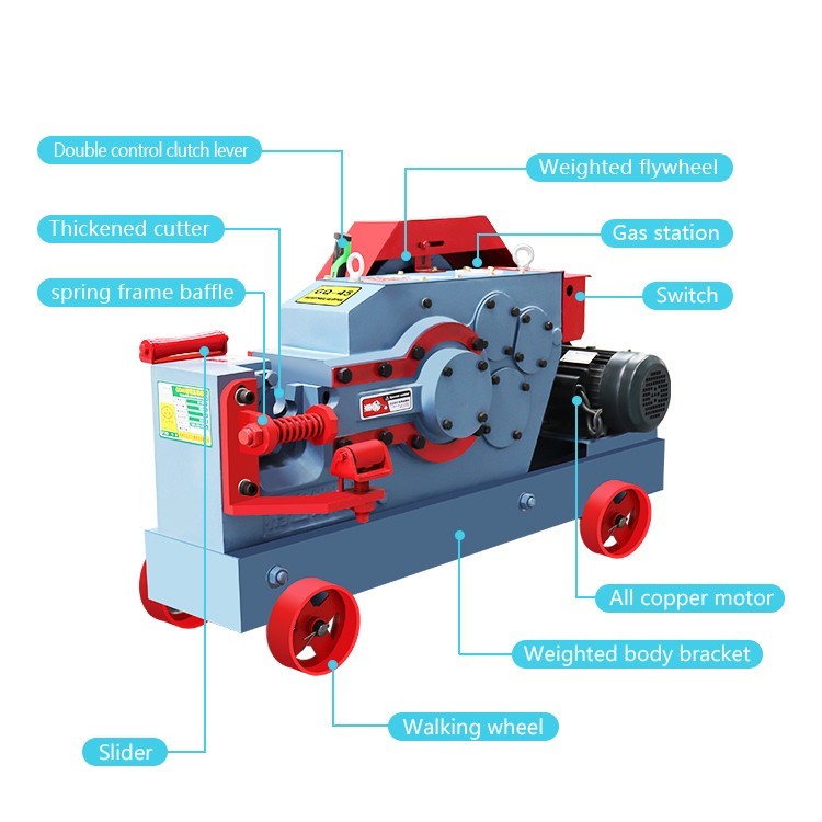 Aluminum Alloy Bar Cutter Machine 6mm 10mm 12mm 20mm 25mm 40mm