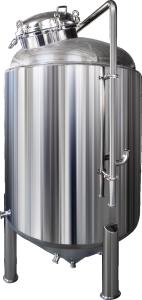 China Brewing Stainless Steel Conical Fermenter Sus304 Customizable For Beer wholesale