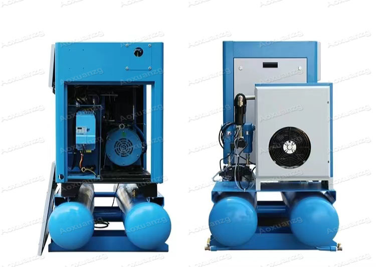 Laser Cutting Machine Aluminum Foil Container Production Line 15KW Screw Air Compressor