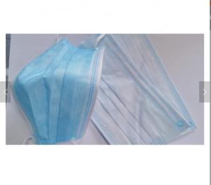 China Non Woven EN 149-2001 3.72 Inch 3 Ply Surgical Mask wholesale
