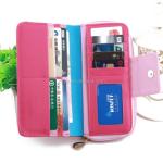 19x10cm 30mm Ladies Genuine Leather Wallets Long Travel Style ASMT